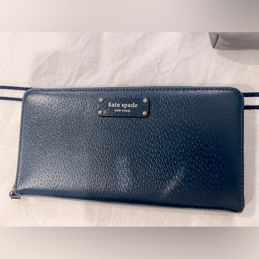 Kate Spade navy blue wallet